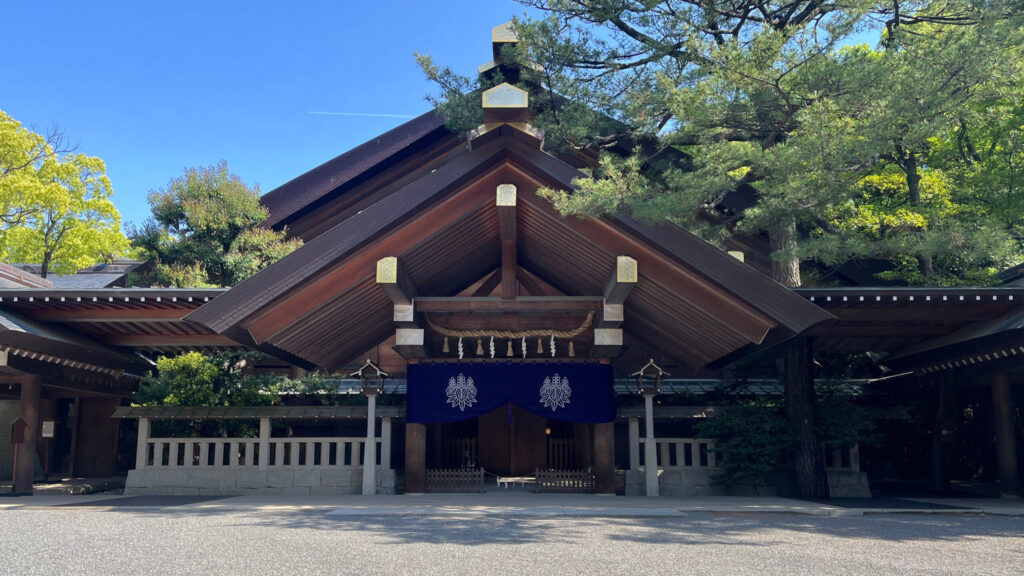 熱田神宮神楽殿の写真