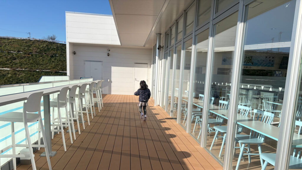 テラス席の写真