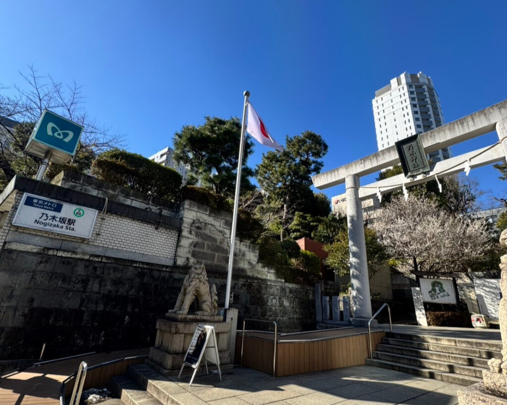 乃木神社鳥居の写真