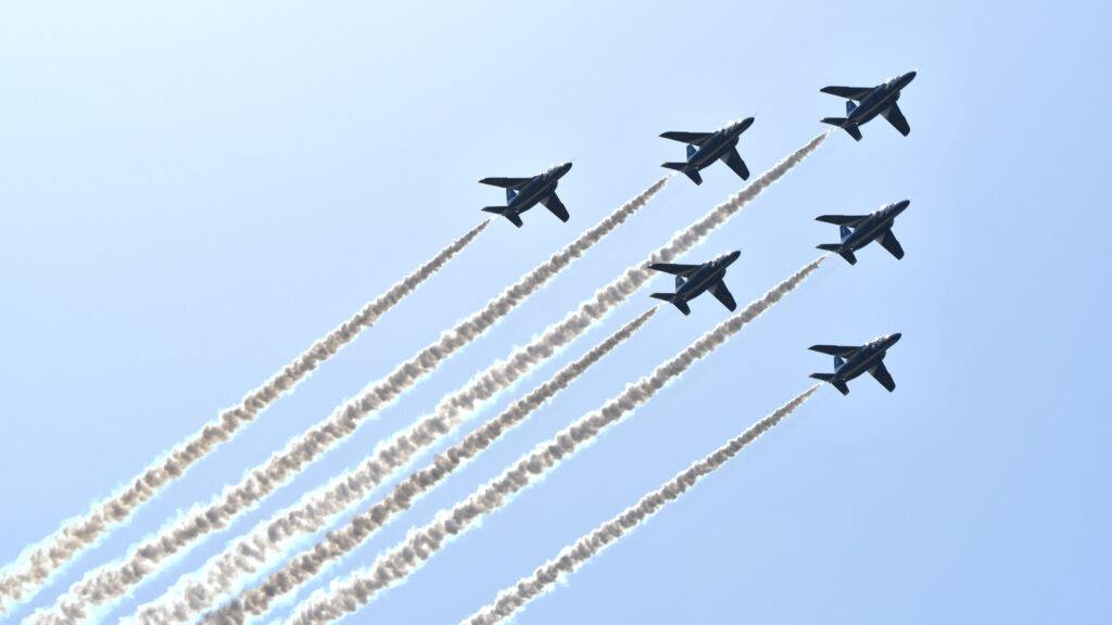 ブルーインパルス写真４