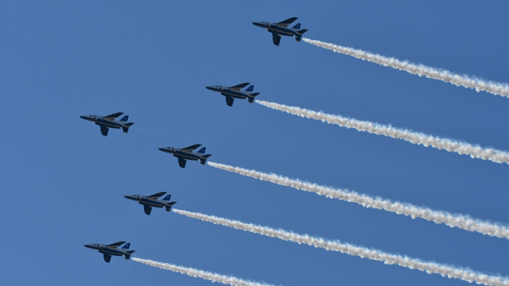 ブルーインパルス写真２