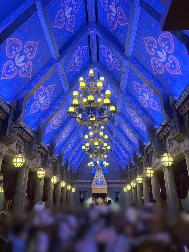 アレンデール城内部の写真