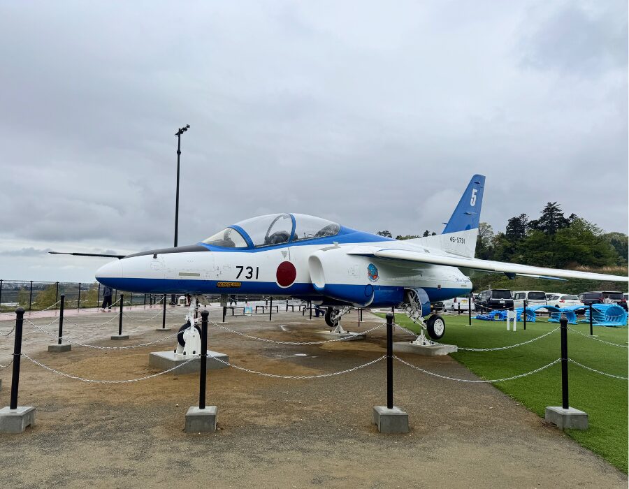 ブルーインパルス機体の写真
