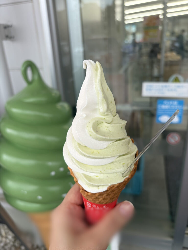 ずんだソフトの写真
