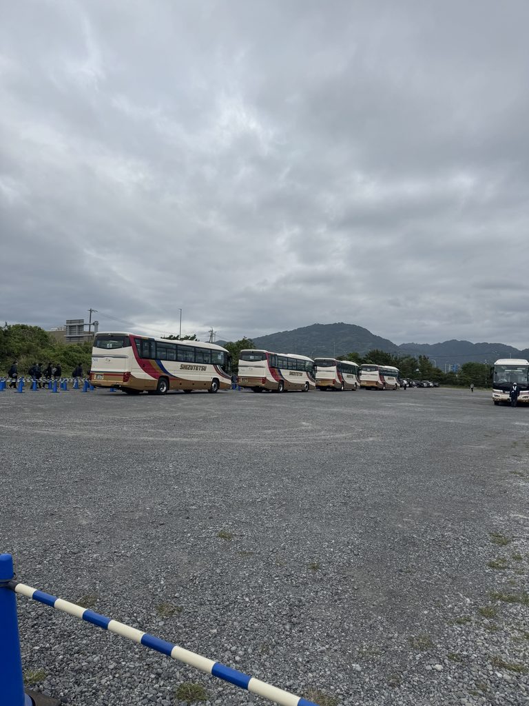焼津新港のシャトルバス乗り場