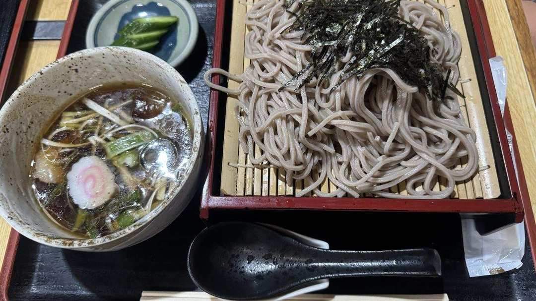 そば処 狩人の冷やし熊そば