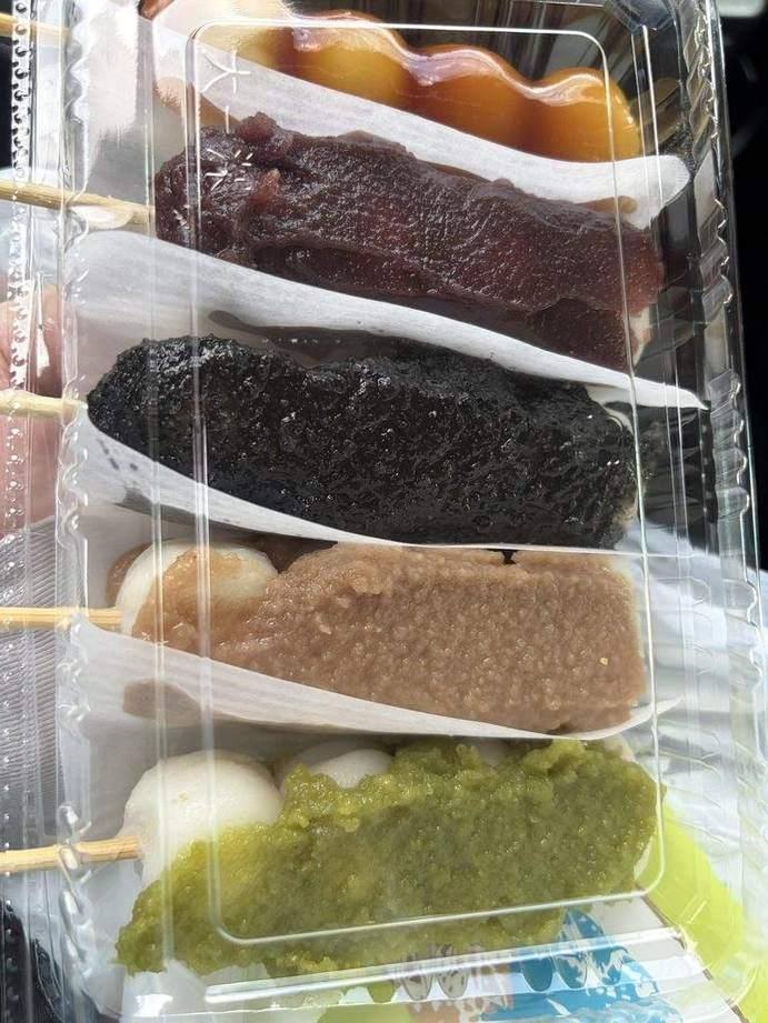 大手屋のお団子5種類