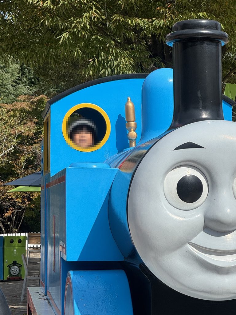 トーマスランドのトーマスの撮影スポット